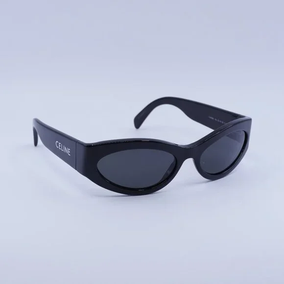 Celine CL40288I 01A MONOCHROMS Sunglasses Black Cat Eye  display picture 1